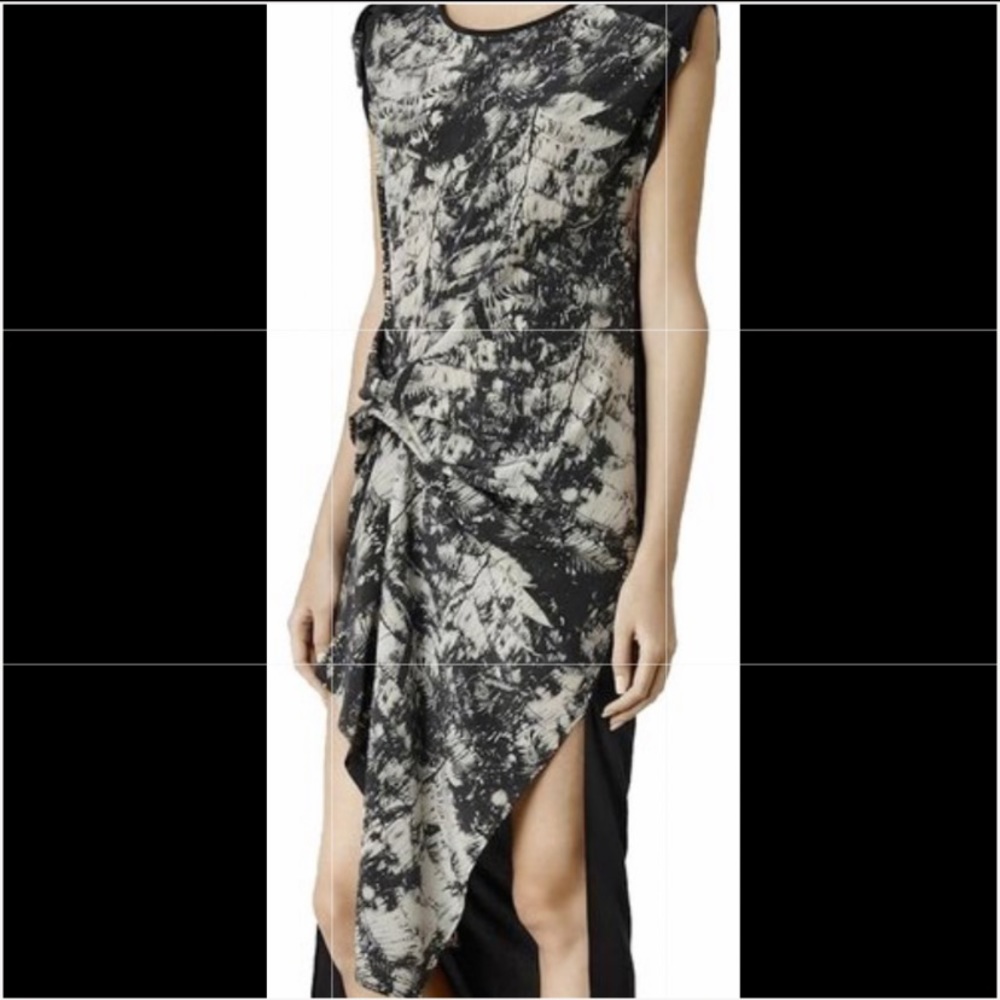 All Saints 100% silk dress